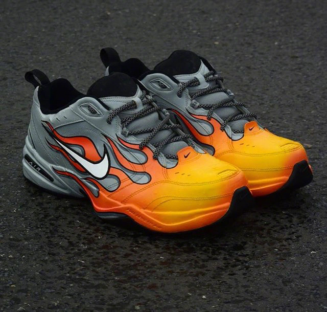 一組來自國外球鞋定制師的Nike老爹鞋-Nike Monarch的定制作品